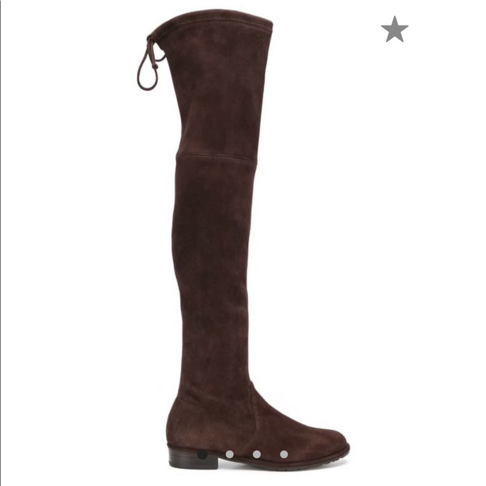 Stuart Weitzman Over-the-Knee Lowland Suede Boots